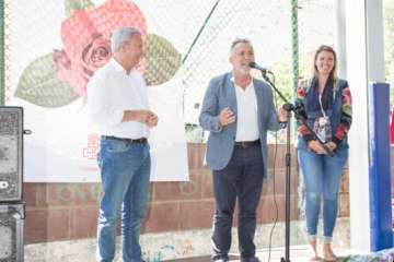 El PSOE de Telde, en el Día de la Rosa (Foto TA y Acfi Press)